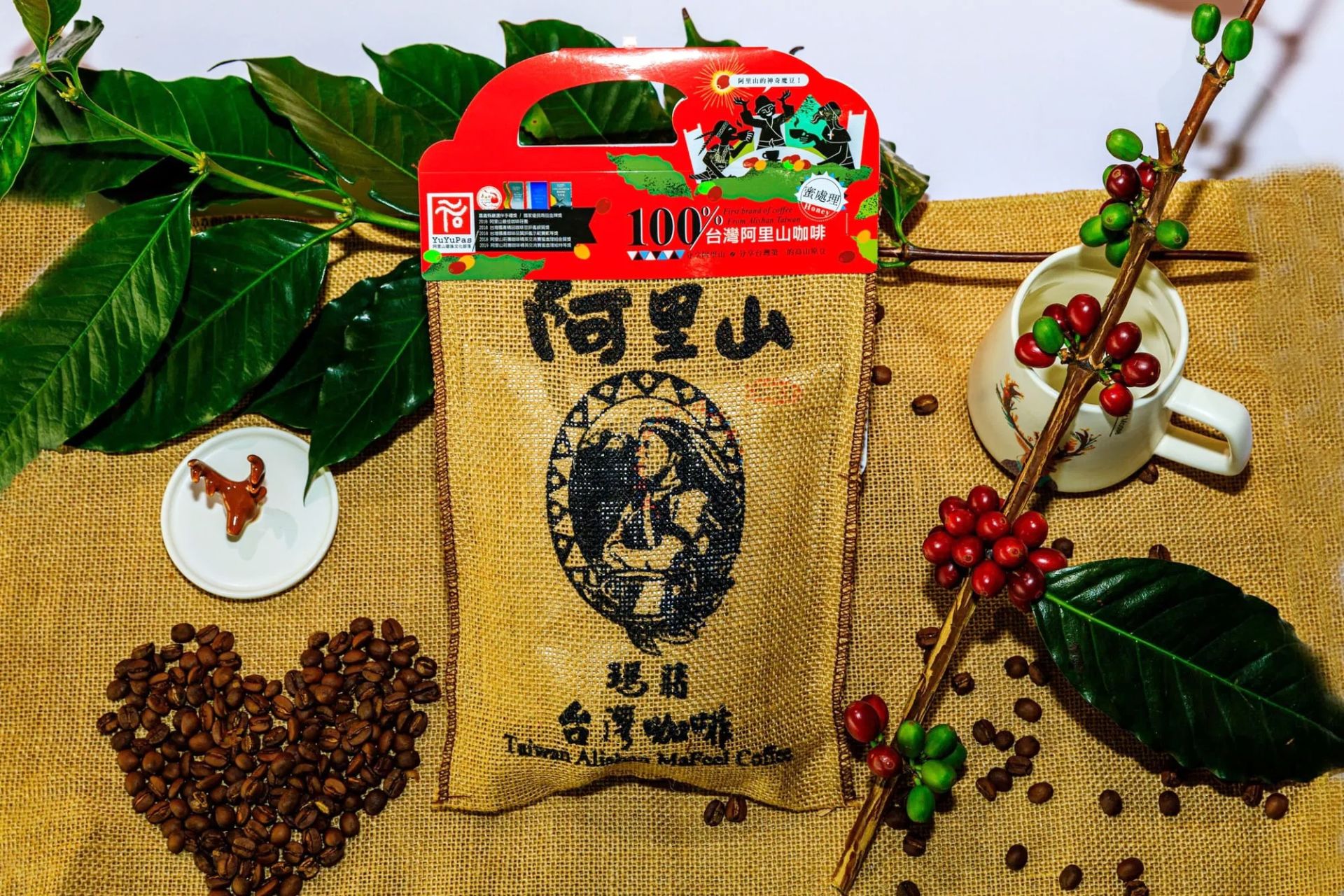 阿里山精品咖啡豆(蜜處理)