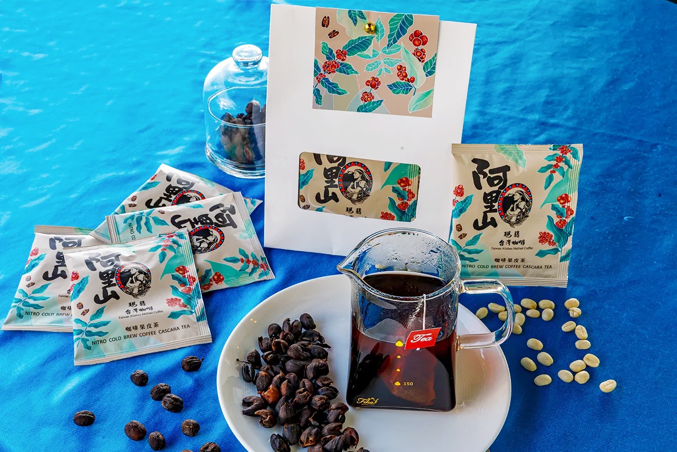 優遊吧斯阿里山100%咖啡果皮茶包