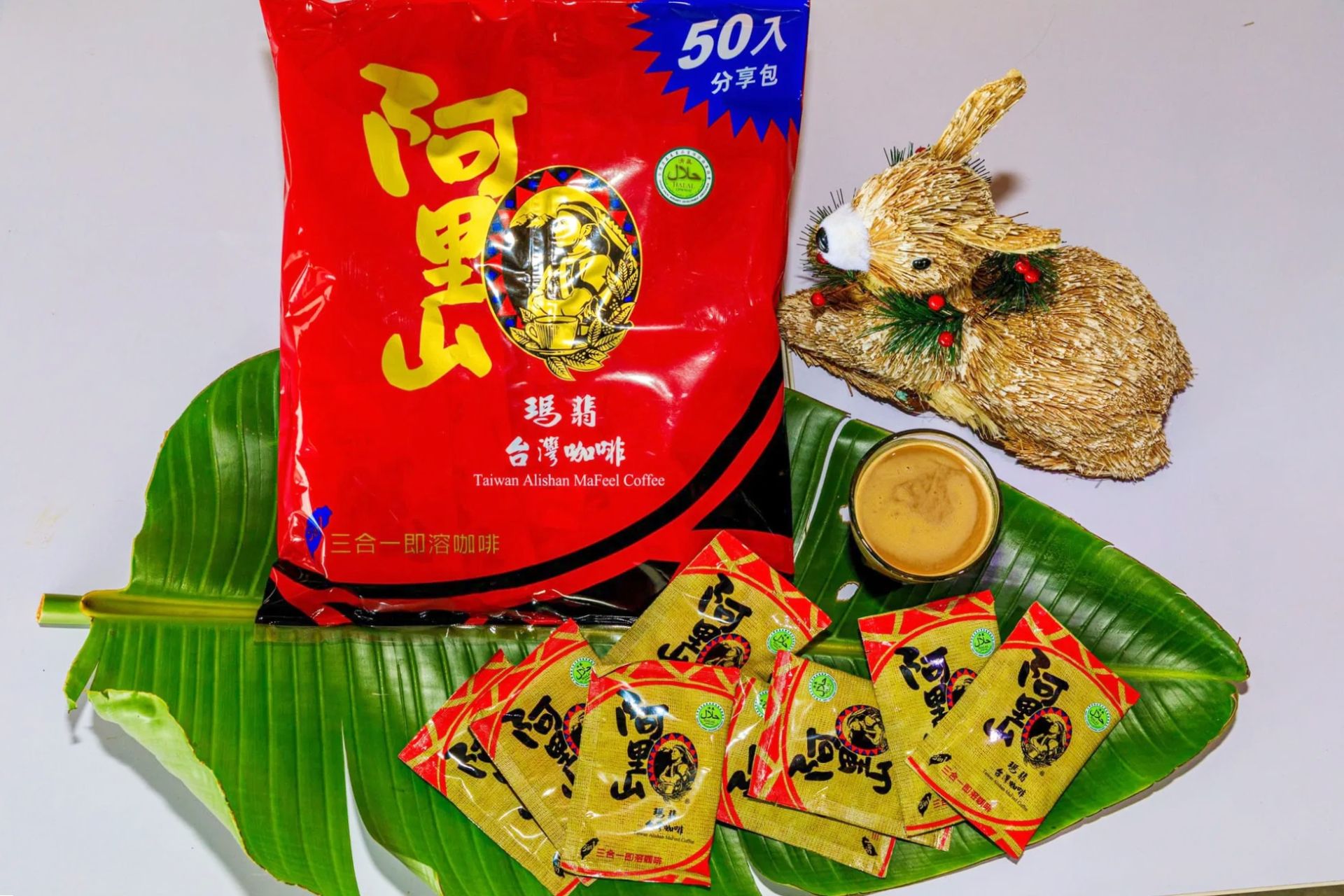 阿里山瑪翡三合一咖啡(50入包裝)